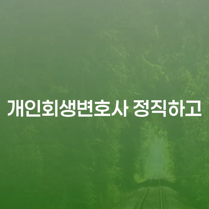 채무자회생및파산에관한법률 대출 받은 돈채무조정 무료상담진행