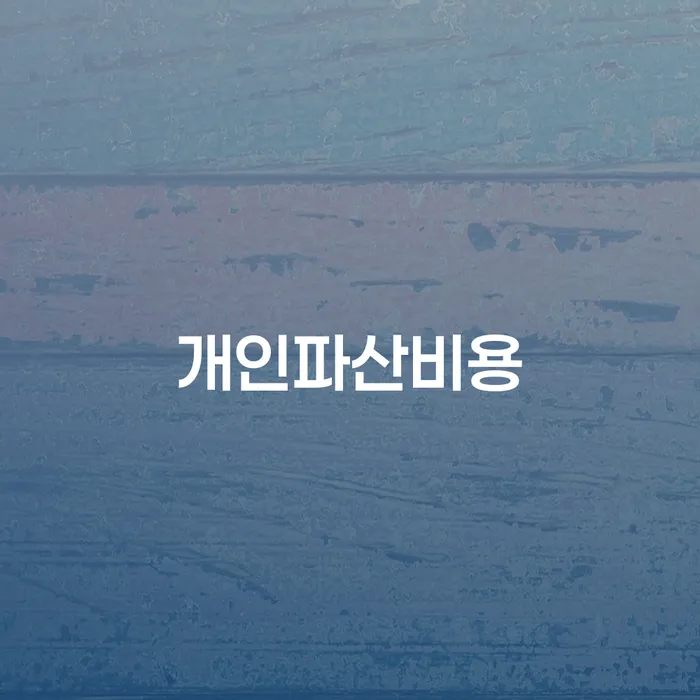 무료파산 개인회생 처리방법 지식을