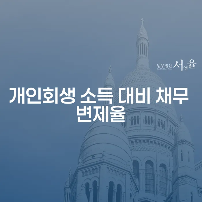 개인회생 소득 대비 채무 변제율, 어떻게 결정되나요?
