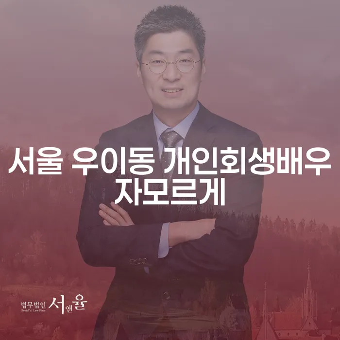 서울 우이동에서 배우자 모르게 개인회생을 신청할 방법은?